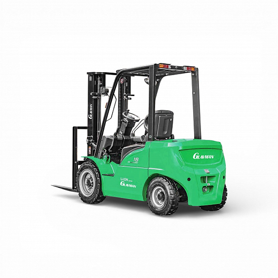 Вилочный электрический погрузчик GLAVMAN CPD18-XEY2HA-SI 4800 мм 1800 кг SS FFL Li-ion
