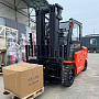 Электропогрузчик вилочный OXLIFT RX50 5000 мм 5000 кг SS FFL Cabin Li-Ion Solid tyre в морозо-устойчивом исполнении