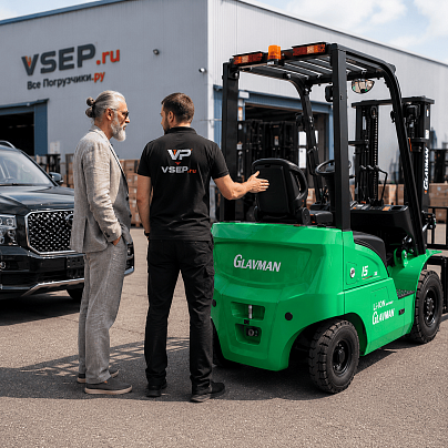 VSEP.ru начал поставки техники GLAVMAN
