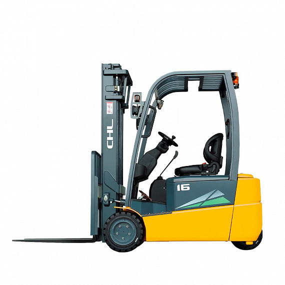 Электропогрузчик вилочный трехопорный CHL CPD16SQ-GB2LI 6000 мм 1600 кг SS FFL Li-ion