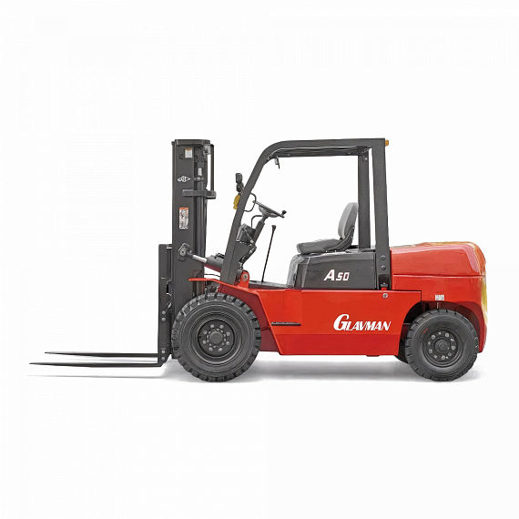 Автопогрузчик Вилочный Дизельный GLAVMAN CPCD50-AXG53 4500 мм 5000 кг SS FFL CABIN